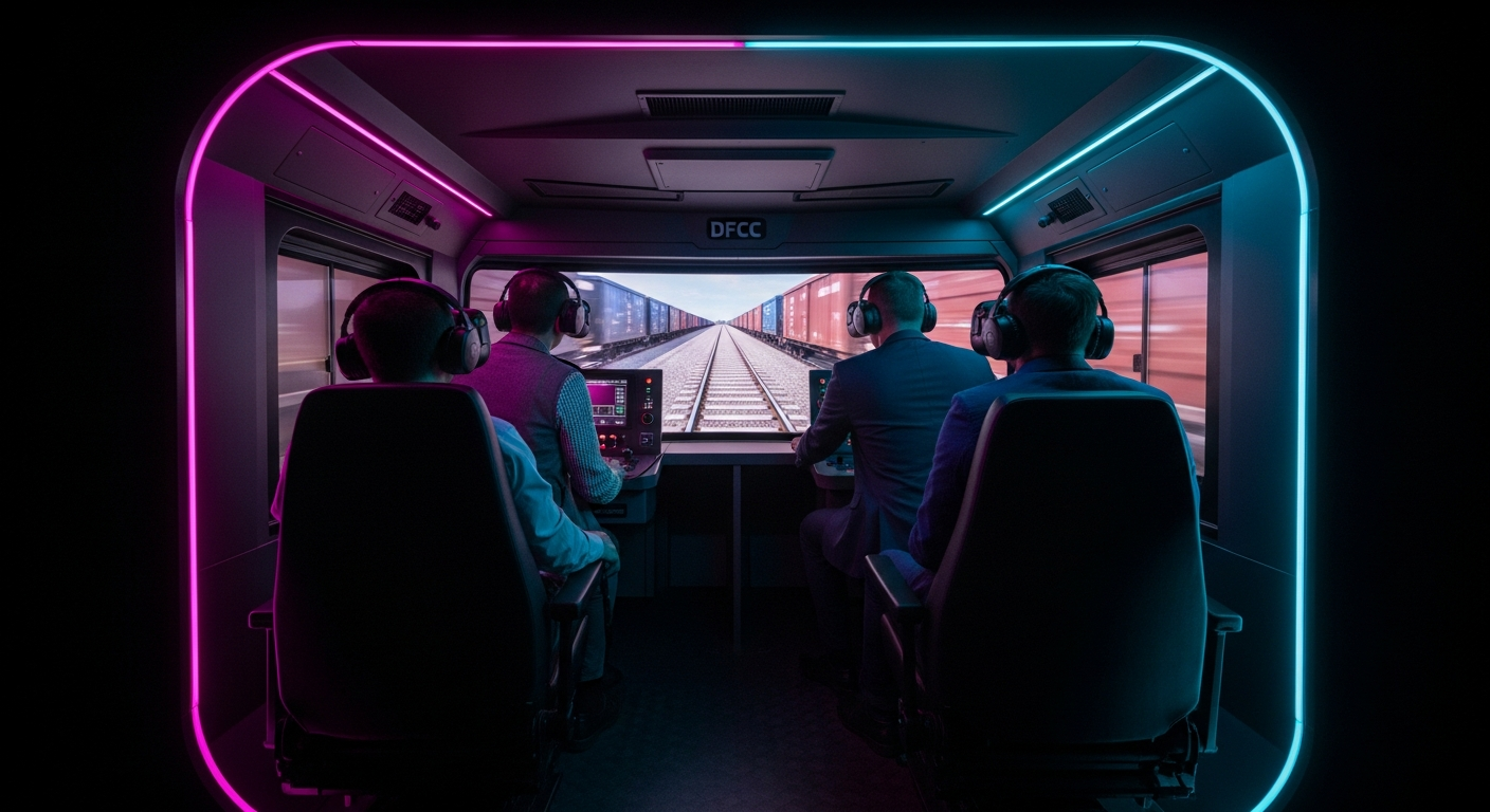 DFCC VR Train Simulator — Dedicated Freight Corridor Corporation of India