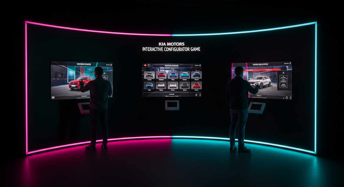 Kia Motors Interactive Configurator Game — Kia Motors, 2022