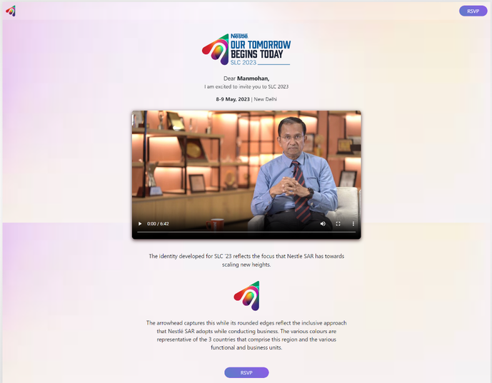 Nestle SLC Leadership Meet App — gallery 2.2