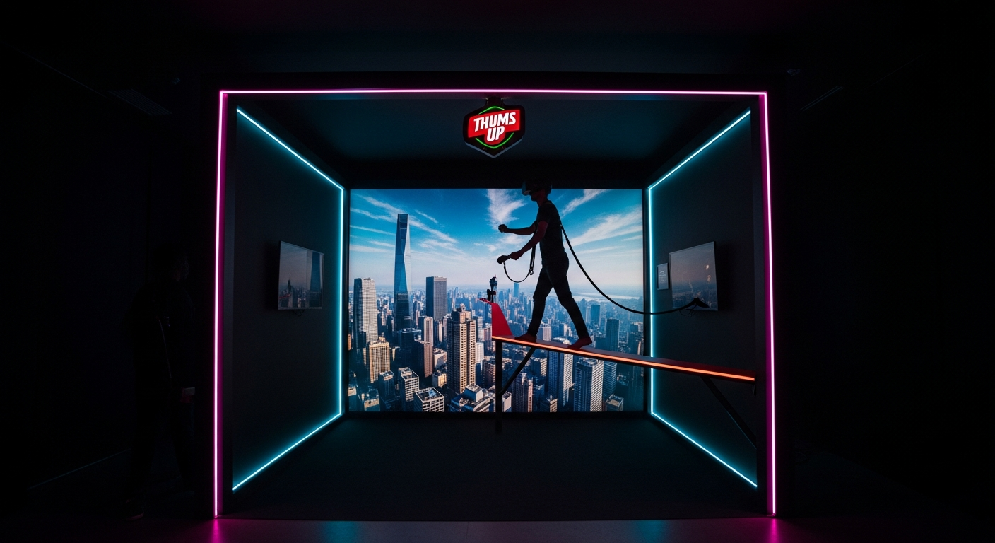 Thums Up Walk-the-Plank VR Stunt — Thums Up